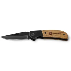 Gift Campaign Coltellino tascabile in acciaio inossidabile con manico in legno></noscript> Coltellini