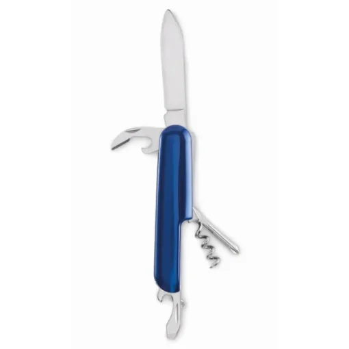 Gift Campaign Coltellino tascabile multiuso in alluminio riciclato con 5 funzioni> Coltellini