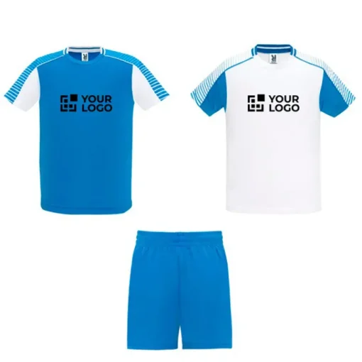 Gift Campaign Completo sportivo unisex con 2 t-shirt 1 short 140g/m2 Roly Direct Juve> Magliette Tecniche