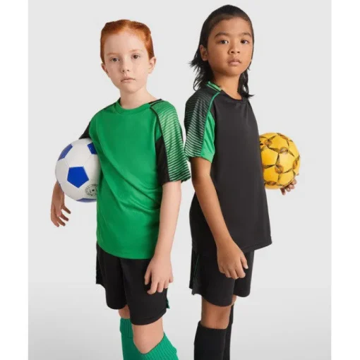 Gift Campaign Completo sportivo unisex con 2 t-shirt 1 short 140g/m2 Roly Direct Juve> Magliette Tecniche