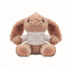 Gift Campaign Coniglietto di peluche con felpa bianca personalizzabile></noscript> Peluche