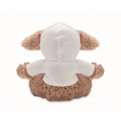 Gift Campaign Coniglietto di peluche con felpa bianca personalizzabile></noscript> Peluche