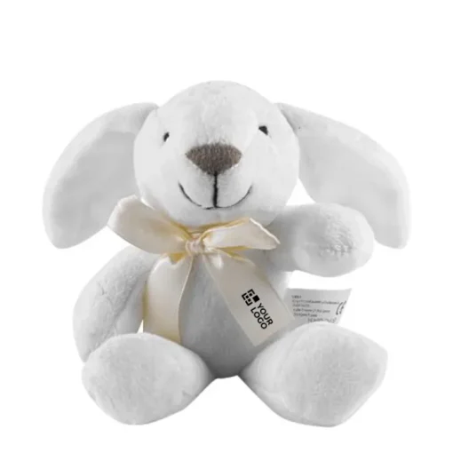 Gift Campaign Coniglio peluche personalizzato morbido con fiocco per stampa Bunny> Regali Per Bambini|Peluche