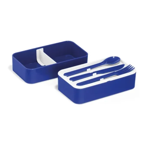 Gift Campaign Contenitore da asporto con logo con separatore e posate 1,36l Duo Gusto> Porta Pranzo