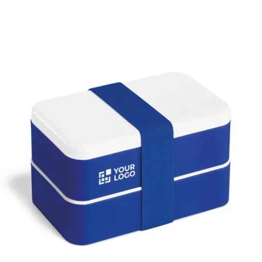 Gift Campaign Contenitore da asporto con logo con separatore e posate 1,36l Duo Gusto> Porta Pranzo
