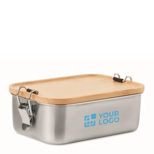 Gift Campaign Contenitore per alimenti in acciaio inox chiusura antifuga 750ml Robust> Gadget Ecologici|Porta Pranzo