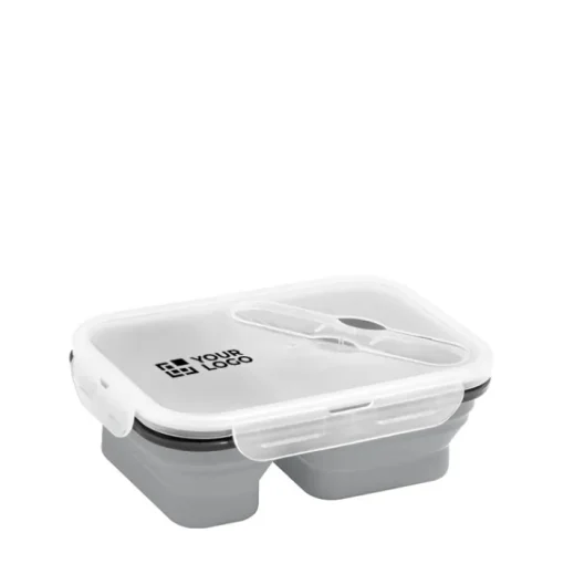 Gift Campaign Contenitore per alimenti promozionale 2 spazi da 480 e 760 ml Division> Gadget Per La Scuola|Porta Pranzo