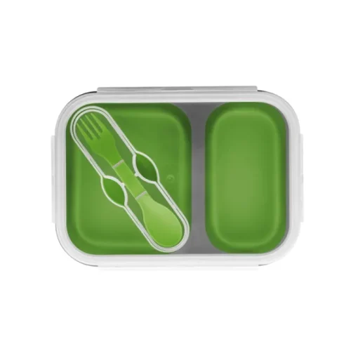 Gift Campaign Contenitore per alimenti promozionale 2 spazi da 480 e 760 ml Division> Gadget Per La Scuola|Porta Pranzo