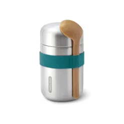 Gift Campaign Contenitore termico in acciaio inox anti perdita Black+Blum da 400ml> Porta Pranzo