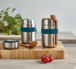 Gift Campaign Contenitore termico in acciaio inox anti perdita Black+Blum da 400ml></noscript> Porta Pranzo