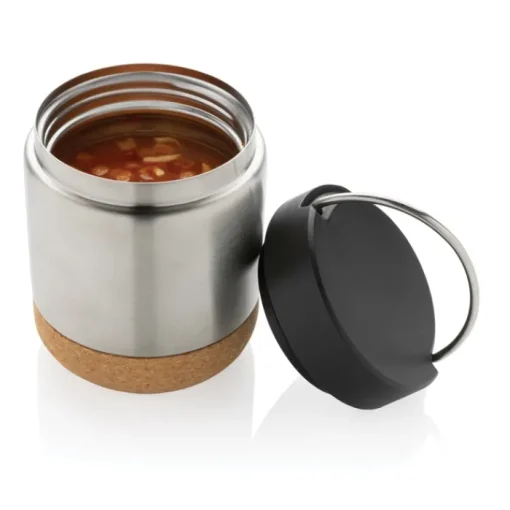 Gift Campaign Contenitore termico in acciaio inossidabile riciclato da 400 ml> Porta Pranzo