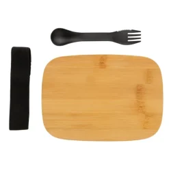Gift Campaign Contenitori take away personalizzati posate e tappo in bambú 1,5L Bamboo></noscript> Porta Pranzo