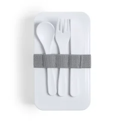 Gift Campaign Contenitori take away personalizzati con posate 1,4l Antibacterial> Gadget Per Medici E Infermieri|Porta Pranzo