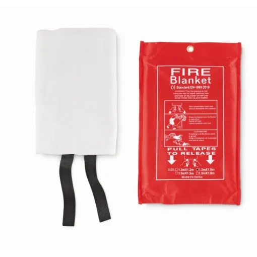 Gift Campaign Coperta antincendio promozionale rossa 120x180cm Protect Large> Gadget Per Auto