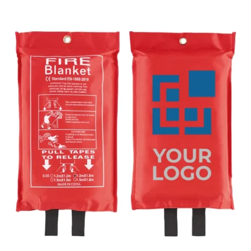 Gift Campaign Coperta antincendio promozionale rossa 120x180cm Protect Large> Gadget Per Auto