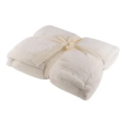 Gift Campaign Coperta con effetto pelliccia realizzata in morbido poliestere 500g/m2> Coperte