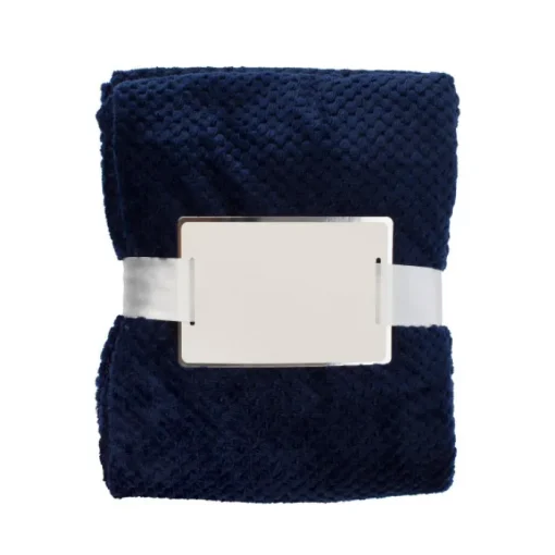 Gift Campaign Coperta con logo in pile da 230 g/m2 con trama a nido d'ape> Coperte
