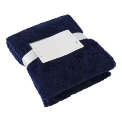 Gift Campaign Coperta con logo in pile da 230 g/m2 con trama a nido d'ape></noscript> Coperte