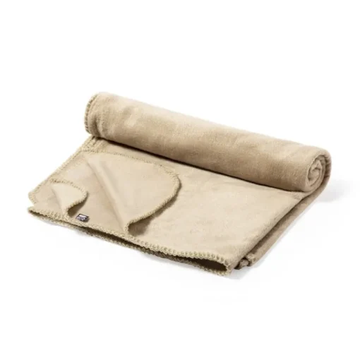 Gift Campaign Coperta con logo in RPET ecologica soft touch 200 g/m2 Rest RPET> Gadget Ecologici|Coperte