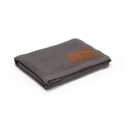 Gift Campaign Coperta con patch personalizzabile in cotone riciclato da 200 g/m2></noscript> Coperte