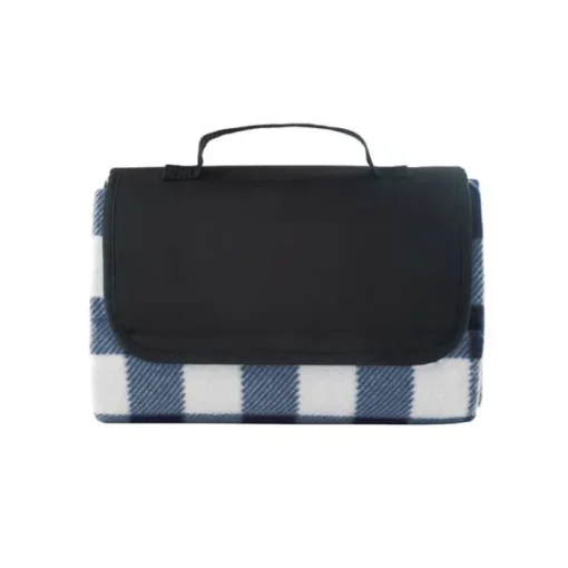 Gift Campaign Coperta da picnic con design a quadri e maniglia in pile 180 g/m2> Coperte