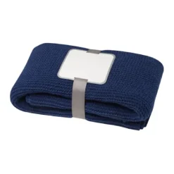 Gift Campaign Coperta di poliestere riciclato GRS lavorata a maglia da ricamare> Coperte