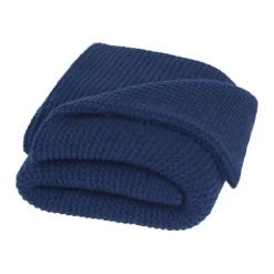 Gift Campaign Coperta di poliestere riciclato GRS lavorata a maglia da ricamare></noscript> Coperte