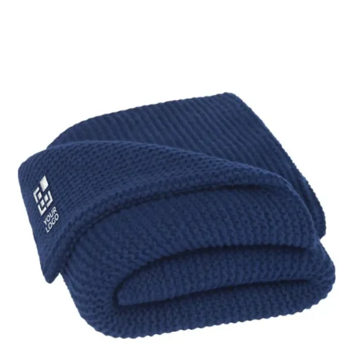 Gift Campaign Coperta di poliestere riciclato GRS lavorata a maglia da ricamare> Coperte