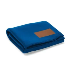 Gift Campaign Coperta ecologica in rPET da 180 g/m2 con toppa in PU personalizzabile> Coperte