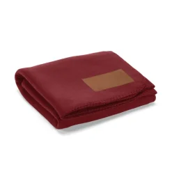 Gift Campaign Coperta ecologica in rPET da 180 g/m2 con toppa in PU personalizzabile></noscript> Coperte