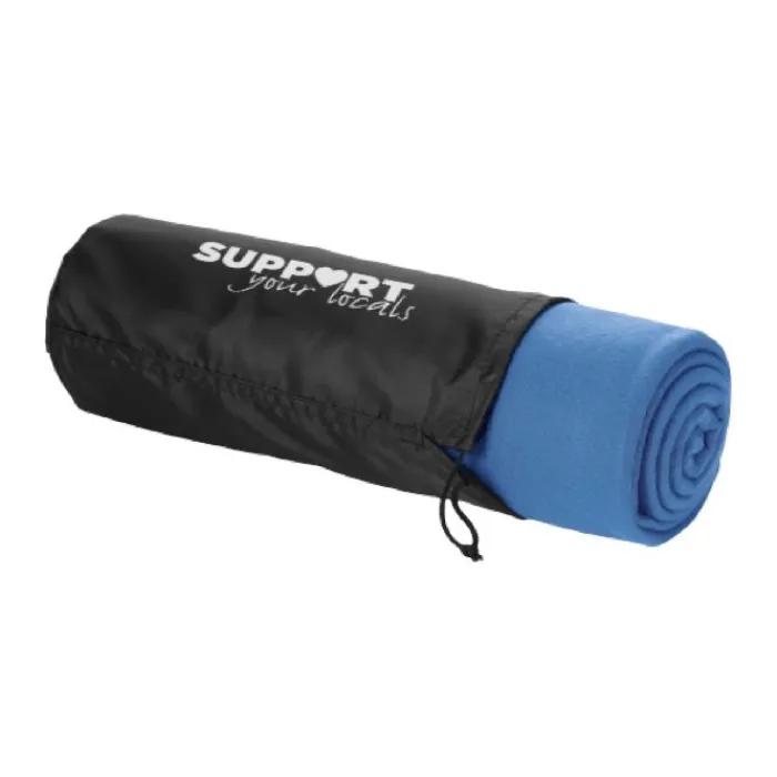 Gift Campaign Coperta in colori assortiti con sacchetto coulisse 200 g/m2 Summit> Coperte