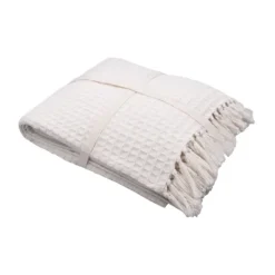 Gift Campaign Coperta in cotone promozionale con nastrino con logo Plaid Cotton> Coperte