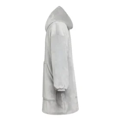 Gift Campaign Coperta in flanella di poliestere con design a felpa con tasca></noscript> Coperte