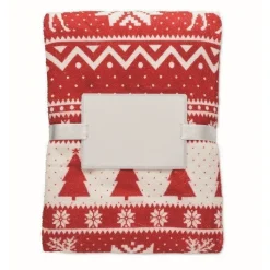 Gift Campaign Coperta in pile corallo rPET da 190 gr/m² con stampa natalizia></noscript> Coperte|Gadget Natalizi