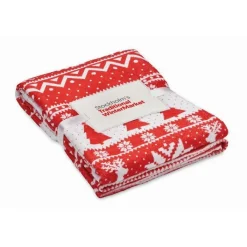 Gift Campaign Coperta in pile corallo rPET da 190 gr/m² con stampa natalizia></noscript> Coperte|Gadget Natalizi