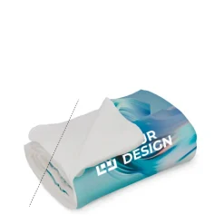 Gift Campaign Coperta in pile riciclato da sublimazione 120x150 cm da 250 g/m2></noscript> Coperte