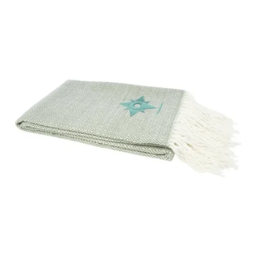 Gift Campaign Coperta leggera personalizzata morbida disegno a rombi 170 g/m2 Summer> Coperte