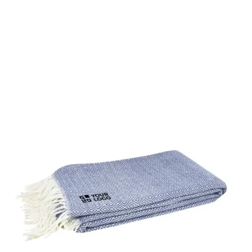 Gift Campaign Coperta leggera personalizzata morbida disegno a rombi 170 g/m2 Summer> Coperte