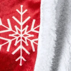 Gift Campaign Coperta natalizia in coral fleece e sherpa da 380 g/m2 SnowFlake></noscript> Gadget Natalizi