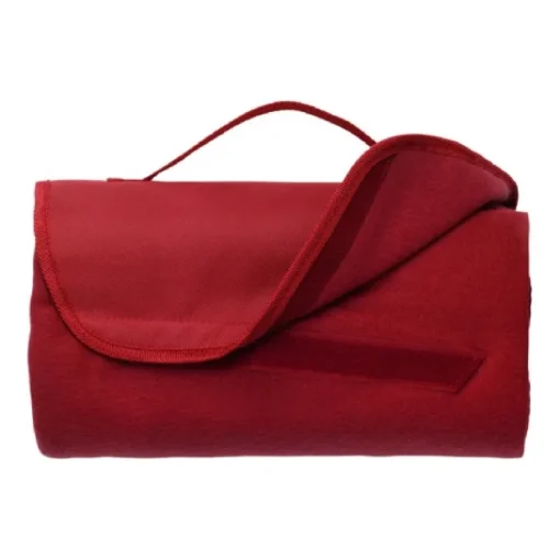 Gift Campaign Coperta personalizzata in pile ripegabile con manica 165 g/m2 Peak> Coperte