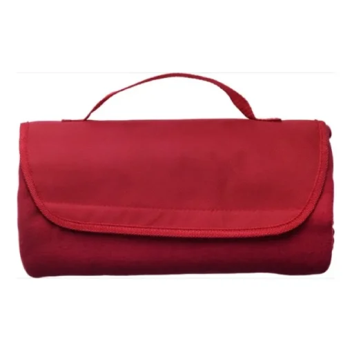 Gift Campaign Coperta personalizzata in pile ripegabile con manica 165 g/m2 Peak> Coperte
