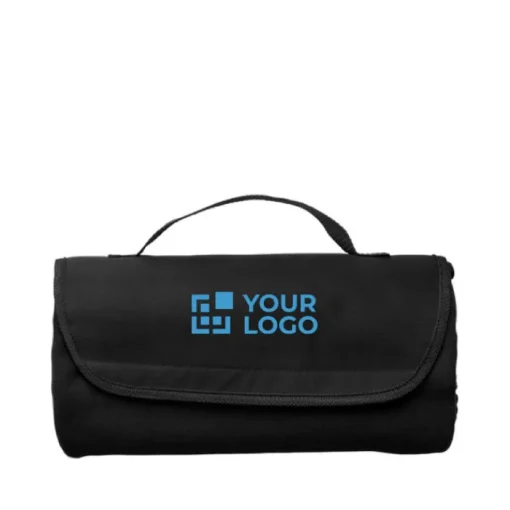 Gift Campaign Coperta personalizzata in pile ripegabile con manica 165 g/m2 Peak> Coperte