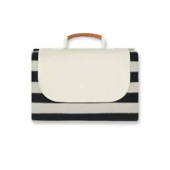 Gift Campaign Coperta picnic pieghevole in RPET con dettagli in ecopelle sintetica> Coperte
