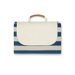 Gift Campaign Coperta picnic pieghevole in RPET con dettagli in ecopelle sintetica></noscript> Coperte