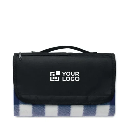 Gift Campaign Coperta picnic pieghevole con manico personalizzabile 150 g/m2 Caly> Coperte