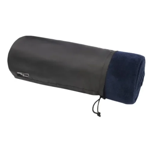 Gift Campaign Coperta pile morbida in sacchetto con coulisse in 240 g/m2 RPET Soft> Coperte