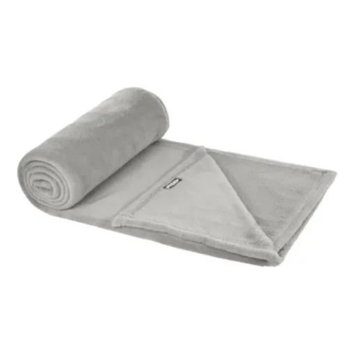 Gift Campaign Coperta pile morbida in sacchetto con coulisse in 240 g/m2 RPET Soft> Coperte