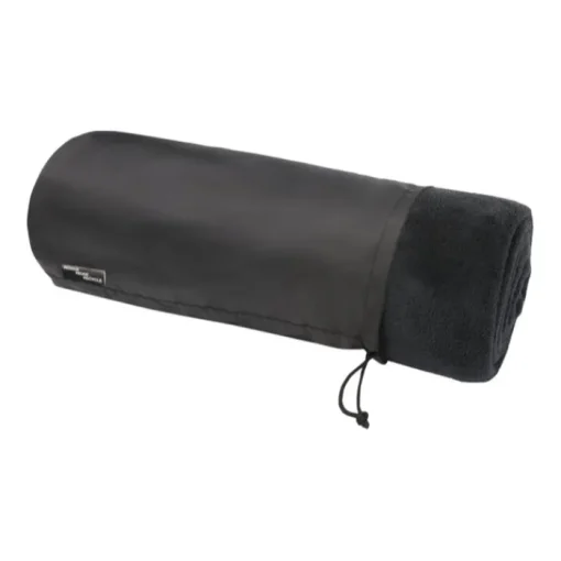 Gift Campaign Coperta pile morbida in sacchetto con coulisse in 240 g/m2 RPET Soft> Coperte