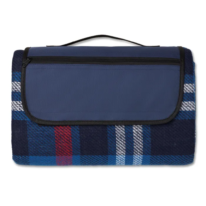 Gift Campaign Coperta promozionale pieghevole con chiusura e manico Picnic Parkview> Coperte