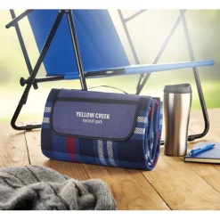 Gift Campaign Coperta promozionale pieghevole con chiusura e manico Picnic Parkview><noscript><img width=